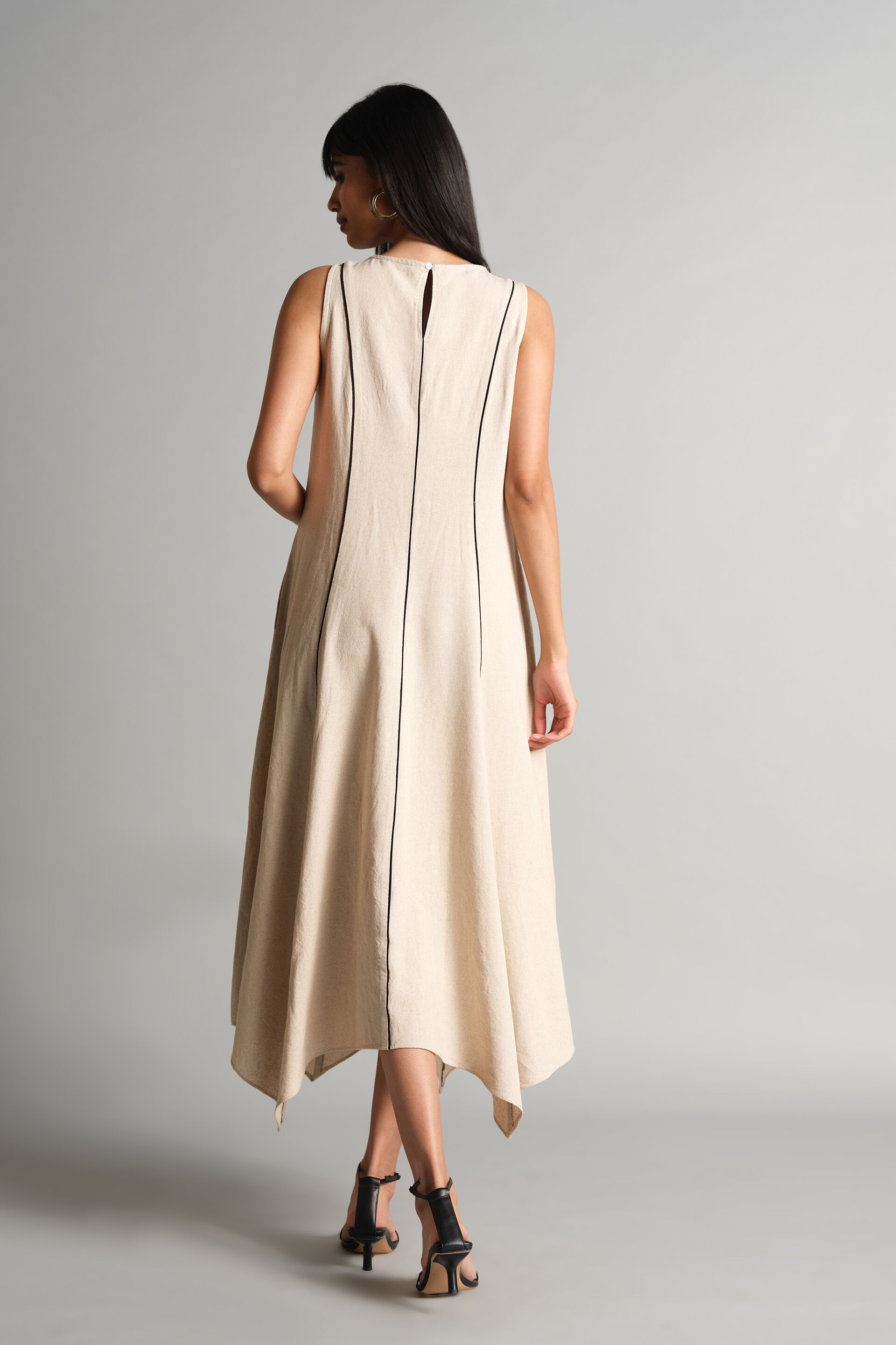 Time To Sway Natural Maxi Dress, Natural, image 6